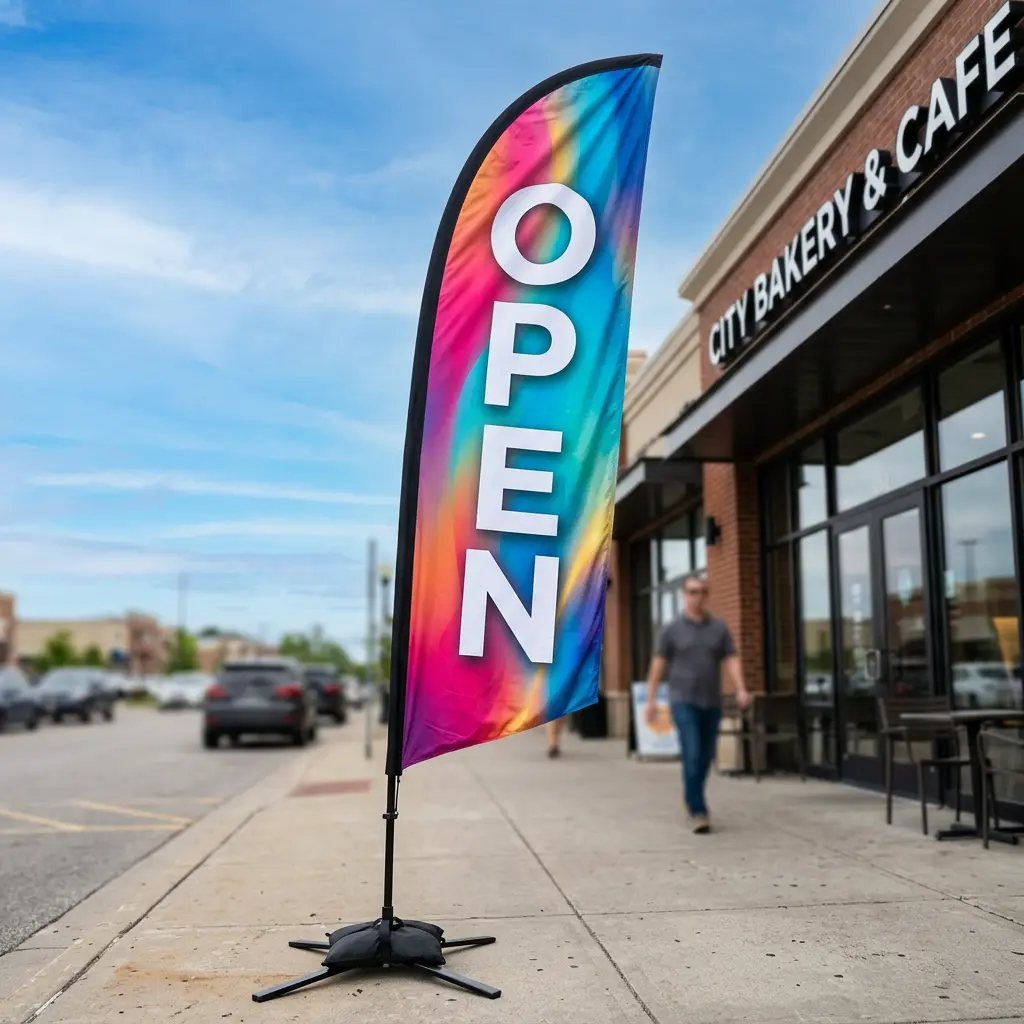 Banner Post Set Single and Double Sided